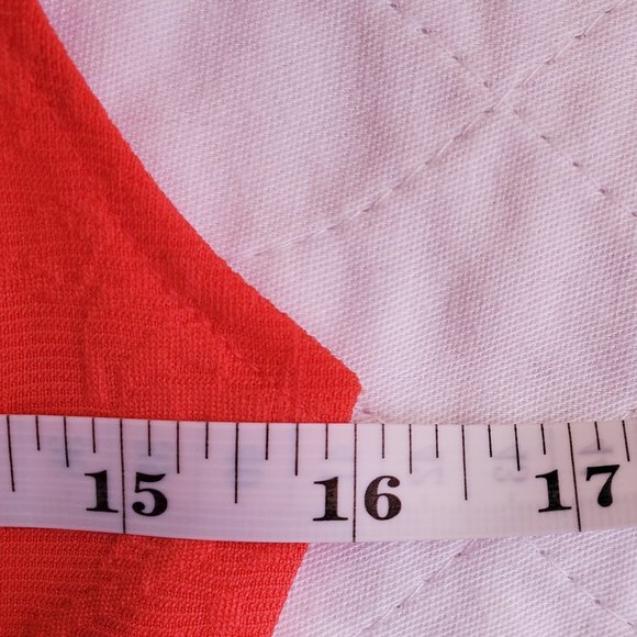 Women’s dress size 𝅺Medium scoop neck fit and flare salmon pink mini xhi… - Picture 9 of 9